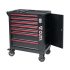 Yato Carucior de scule gol 7 sertare cu logo LED
