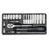 Yato Set de prize 23 piese 1/4" 4-13 mm CrV
