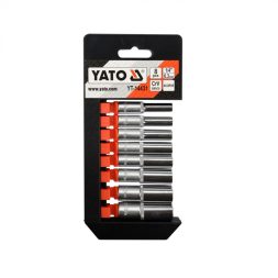 Yato Set de prize lungi 8 piese 1/4" 5,5-13 mm CrV