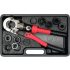 Yato Set de sertizare 9 piese pentru tuburi Pex-Al-Pex