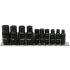 Yato Set adaptor pentru mufe filetate 10 piese 1/4", 3/8"
