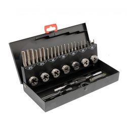 Yato Set burghie si freza (manual) 32 piese HSS pana la M3-M12