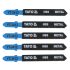 Yato Lama de ferastrau Deco pentru metal cu articulatie in T 21TPI 75/1,0 mm HSS (5 buc/cs)
