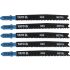 Yato Lama de ferastrau pentru clema metalica T 24-10TPI 100/1,0 mm HSS (5 buc/cs)