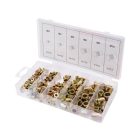 Yato Set de piulite nit din otel 150 bucati
