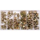 Yato Set de piulite nit din otel 150 bucati

