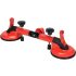 Yato Clema de prindere a placii de sticla dublu flexibila (90-270 grade) 50 kg