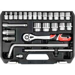 Yato Set soclu 25 piese 1/2" 10-32 mm CrV
