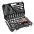 Yato Set de prize 120 piese 1/4", 3/8", 1/2" CrV