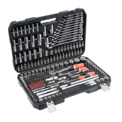 Yato Set de prize 216 piese 1/4", 3/8", 1/2" CrV