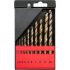 Yato Set de burghie pentru metal 10 piese 1,0-10,0 mm HSS Co