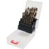 Yato Set de burghie pentru metal 25 piese 1,0-13,0 mm HSS Co