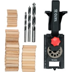 Yato Set de sabloane de gaurire Tip 154 de piese cu tije si varfuri de gaurire