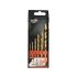 Yato Set de burghie pentru metal 6 piese 2,0-8,0 mm HSS-TiN