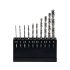 Yato Set de burghie pentru metal 10 piese 1,5-6,0 mm HSS 6542
