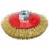 Yato Perie rotunda M14 100 mm placata cu alama