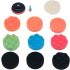 Yato Set de discuri de slefuit Velcro 12 bucati 80 mm M10