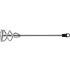 Yato Tija de amestecare (vopsea) 60 x 410 mm