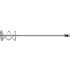 Yato Tija de amestecare (mortar) 100 x 600 mm M14