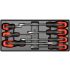 Yato Set de surubelnite 7 piese CrMo plat (insertie sertar)