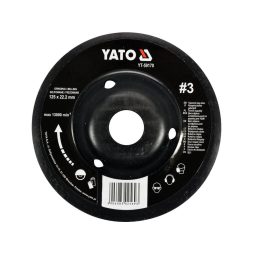 Yato Disc de muschi fin #3 125 x 22,2 mm
