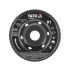 Yato Disc cu clichet grosier #1 120 x 22,2 mm cu dinti grosi