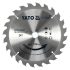 Yato Lama de ferastrau pentru lemn 190 x 20 x 1,5 mm / 24T