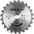 Yato Lama de ferastrau pentru lemn 235 x 25,4 x 1,8 mm / 24T