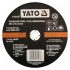 Yato Disc de taiere pentru metal 230 x 2,0 x 22 mm inox