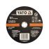 Yato Disc de taiat pentru metal 230 x 3,2 x 22 mm
