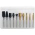 Yato Set de gravura 10 piese acoperite cu titan-nitrura
