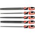 Yato Set de fisiere 5 bucati 250 mm / #3 fine