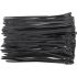 Yato Legaturi de cablu 4,8x200 mm 100 buc negru