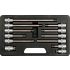 Yato Bit socket set 12 piese Spline 1/2" M5-M17 CrV