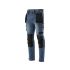 Yato Blugi de siguranta ocupationala pantaloni lungi marimea L 17 buzunare albastru inchis