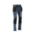 Yato Blugi de siguranta ocupationala pantaloni lungi XL dimensiune 17 buzunare albastru inchis
