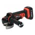 Yato Polizor unghiular fara fir 125 mm 18 V Li-Ion (1 x baterie 2.0 Ah + incarcator)