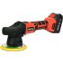 Yato Polizor fara fir excenter 150 mm fara perie de carbon 18 V Li-Ion (1 x baterie 3.0 Ah + incarcator)