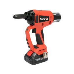 Yato Extractor de nituri pop fara fir 18 V 125 mm (1 x baterie 3.0 Ah + incarcator)