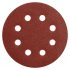 Yato Disc filetat Velcro 125 mm / P40 8 gauri (5 buc/cs)