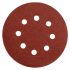 Yato Disc filetat Velcro 125 mm / P100 8 gauri (5 buc/cs)